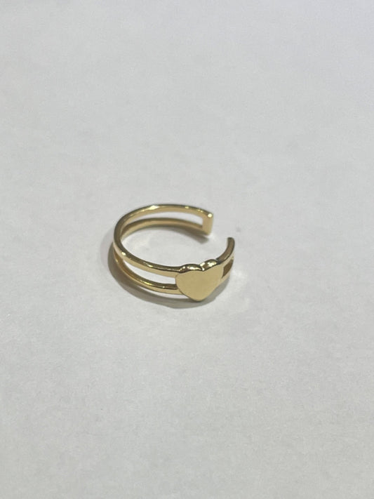 18K Yellow Gold  Piercing