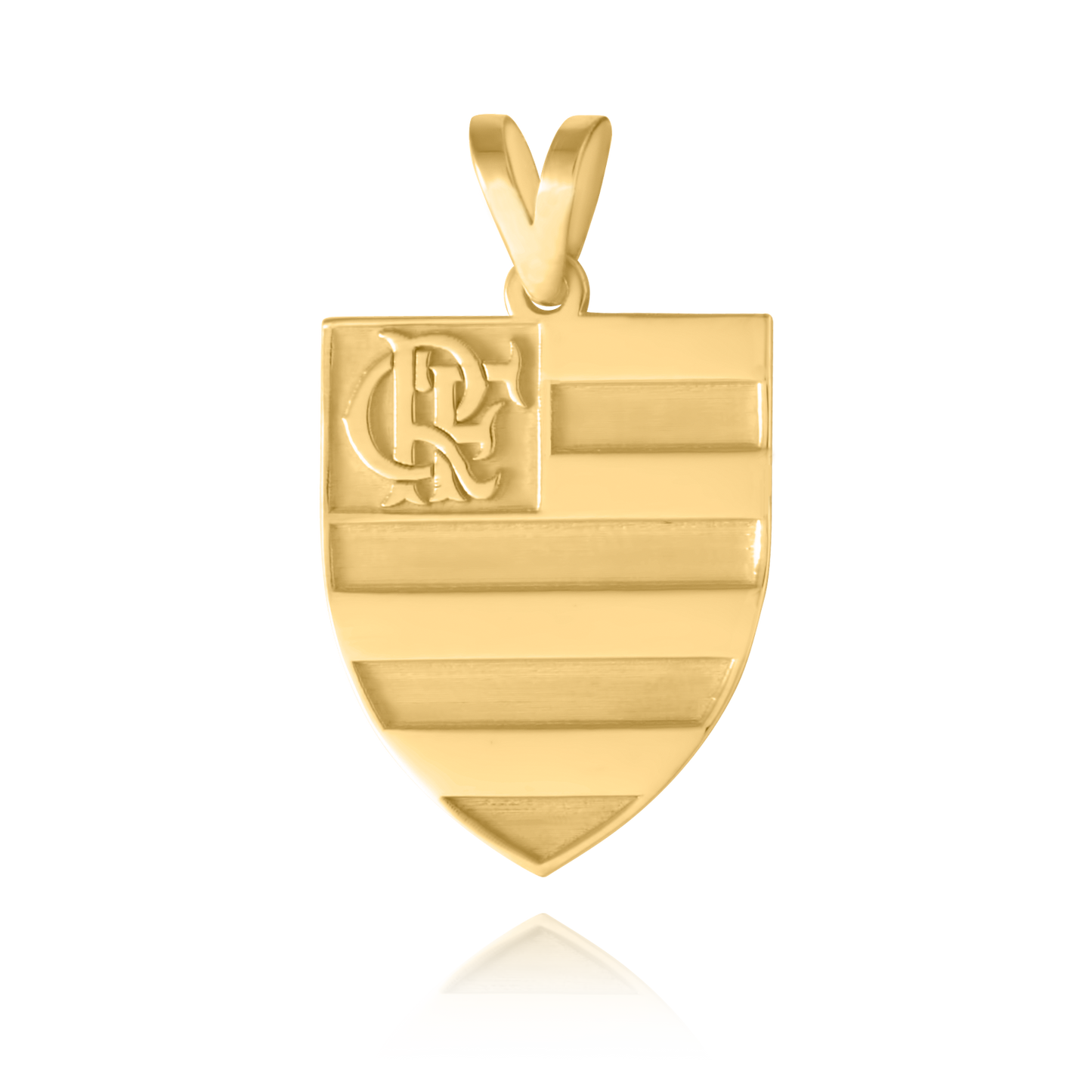 18K Yellow Gold “Flamengo” Pendant