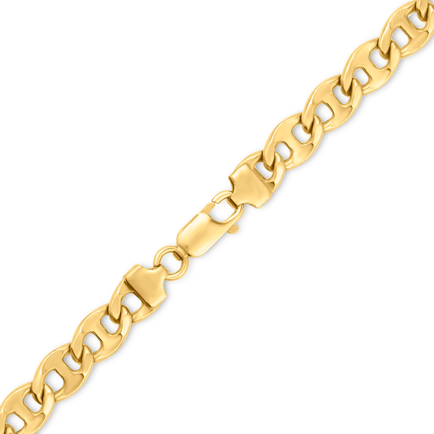18K Yellow Gold Mariner Chain – Delson Jewelry