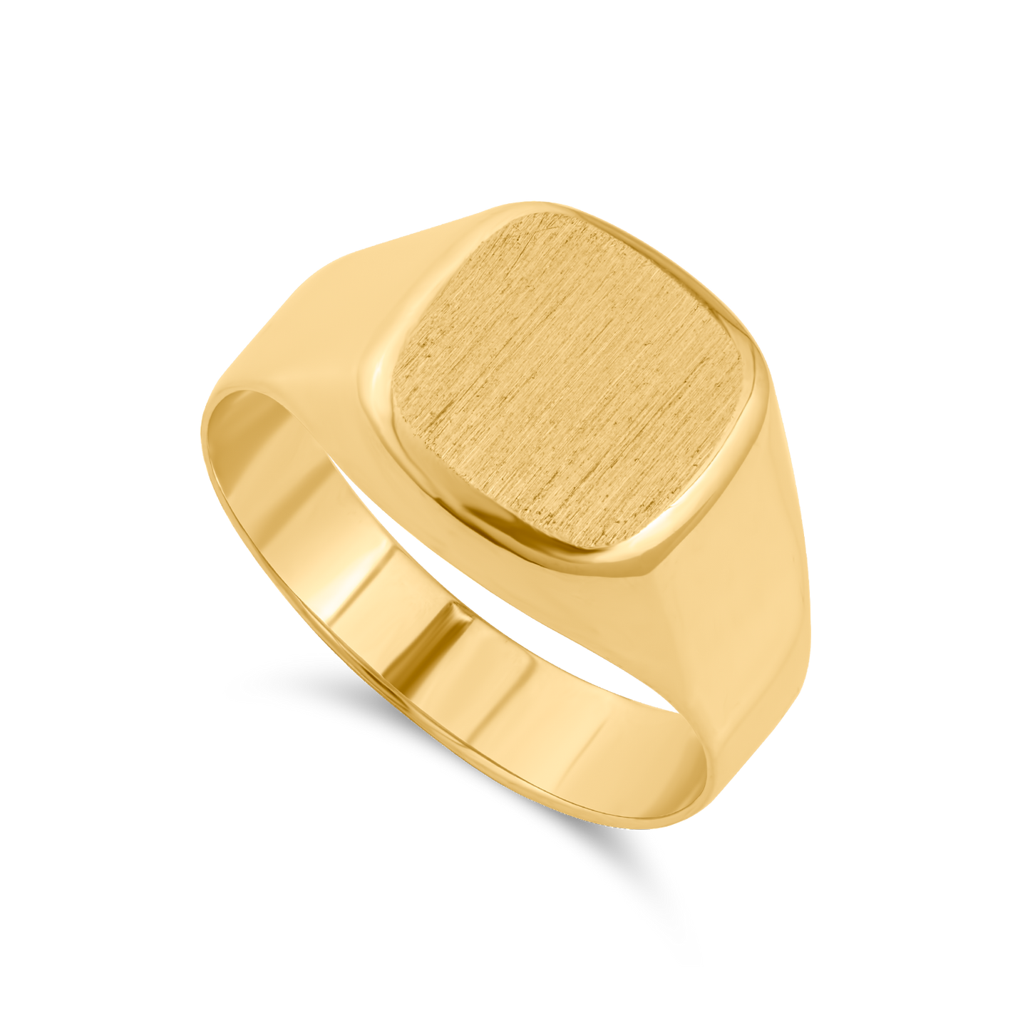 18K Yellow Gold Men's Ring