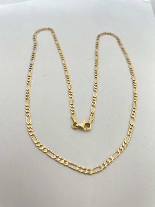 18K Yellow Gold Fígaro  Chain