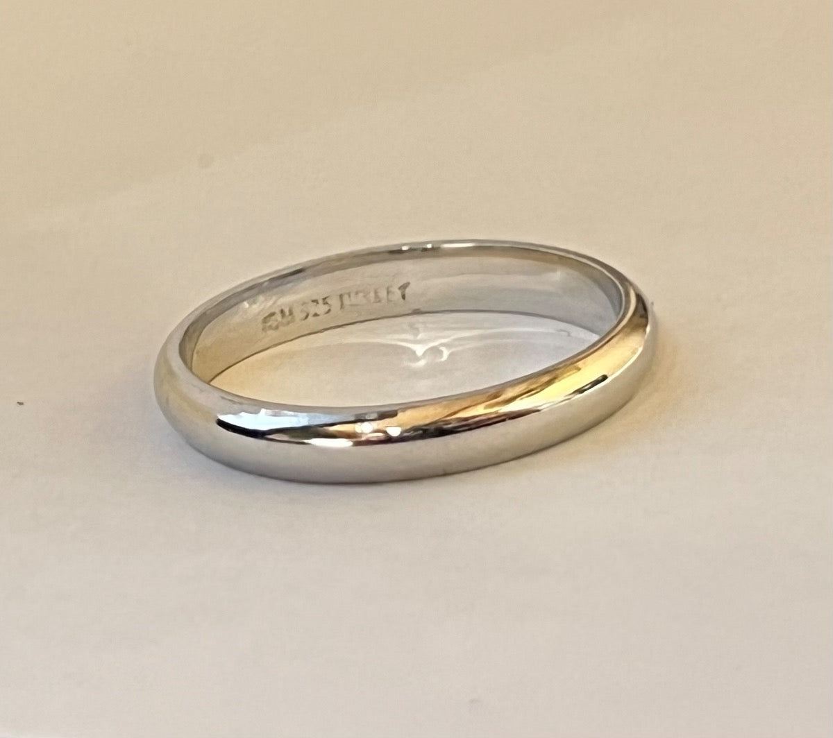 Silver  Wedding Band