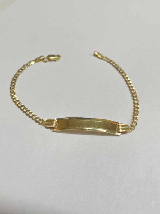 14K Yellow Gold  Baby Bracelet