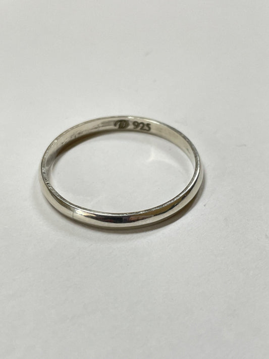 Silver  Wedding Band