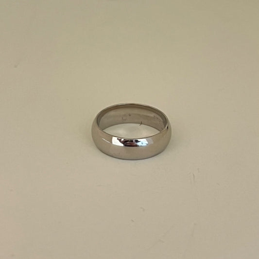 Silver  Wedding Band