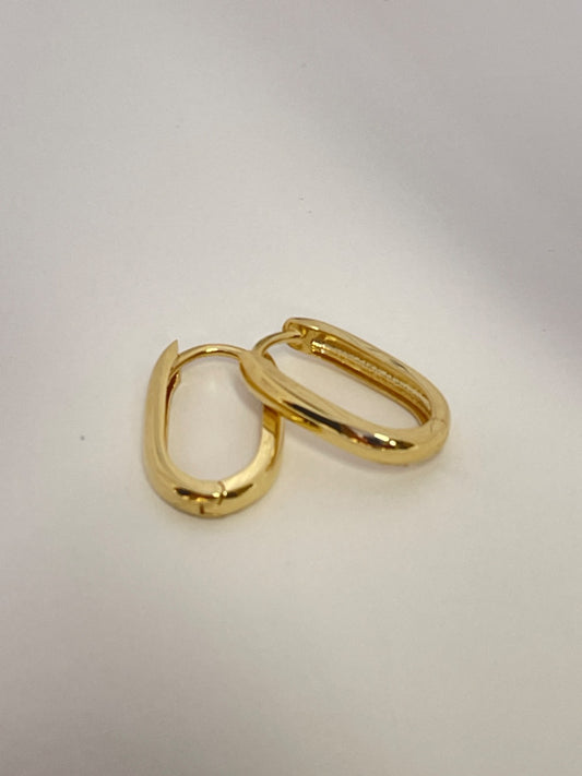 18K Yellow Gold  Earring