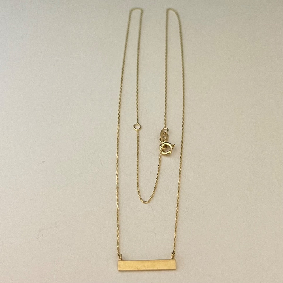 14K Yellow Gold Plate  Charm Necklace Set