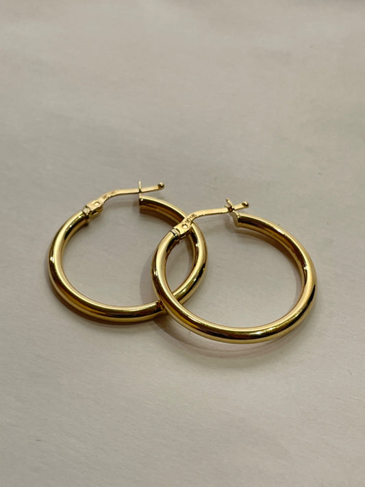 14K Yellow Gold  Earring