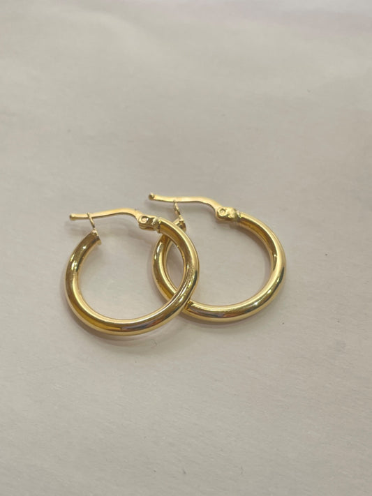 14K Yellow Gold  Earring