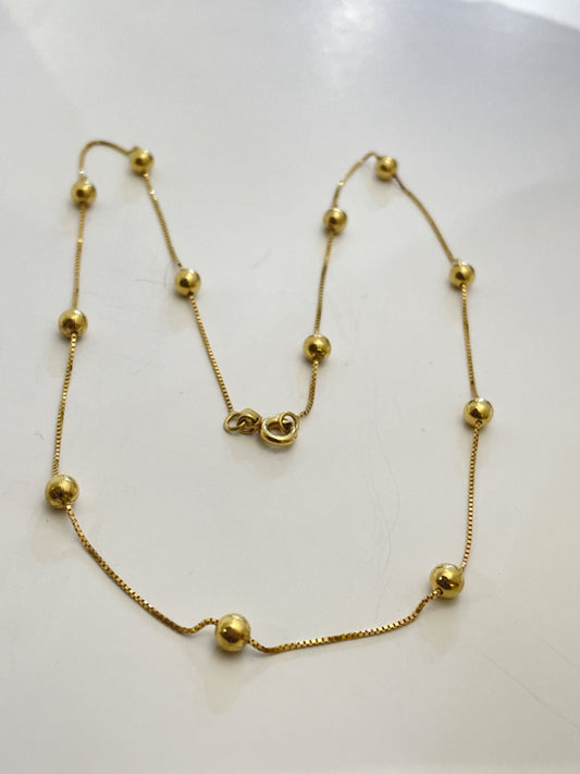 18K Yellow Gold  Chain