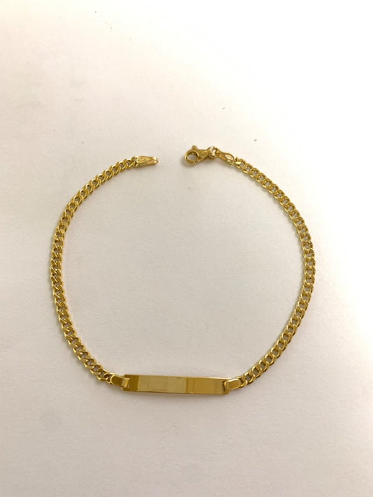 18K Yellow Gold  Baby Bracelet