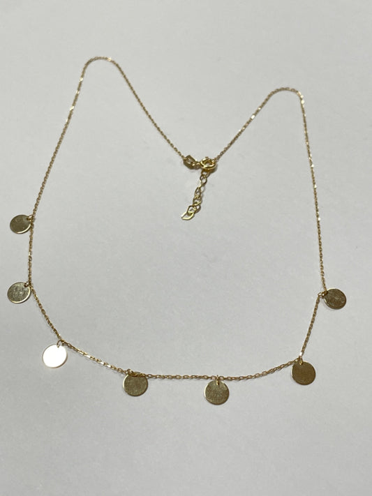 18K Yellow Gold  Choker