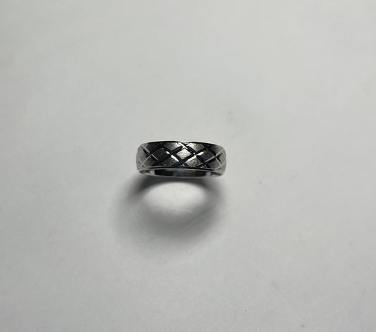 Silver  Wedding Band