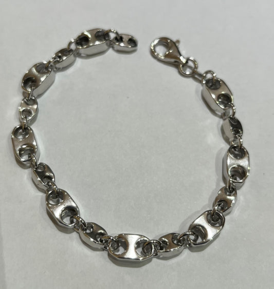 Silver  Men's Bracelet