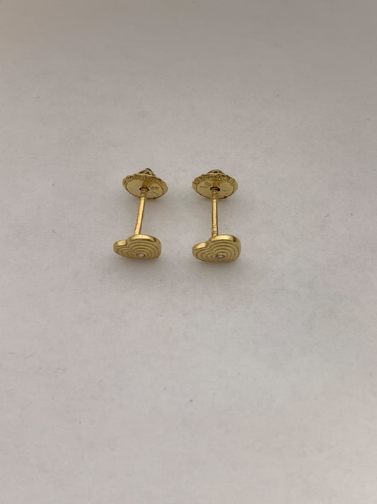 18K Yellow Gold  Earring