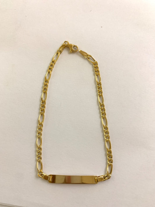 18K Yellow Gold  Baby Bracelet