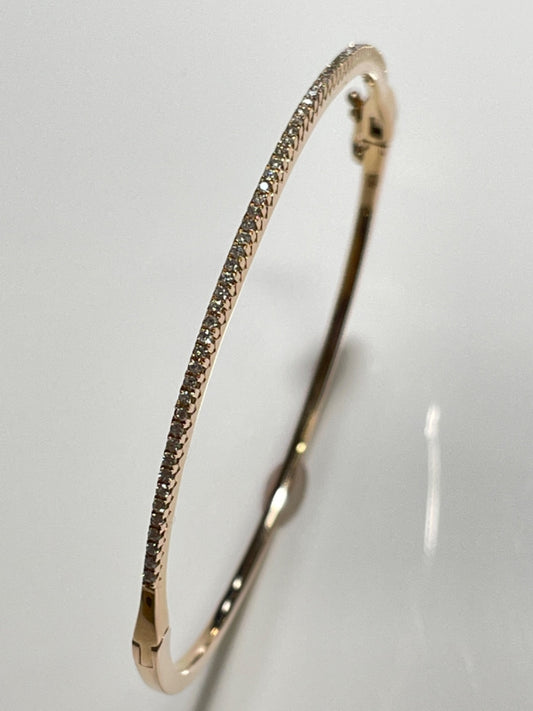 18K Rose Gold  Bracelet with Diamond