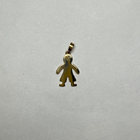 18K Yellow Gold  Charm