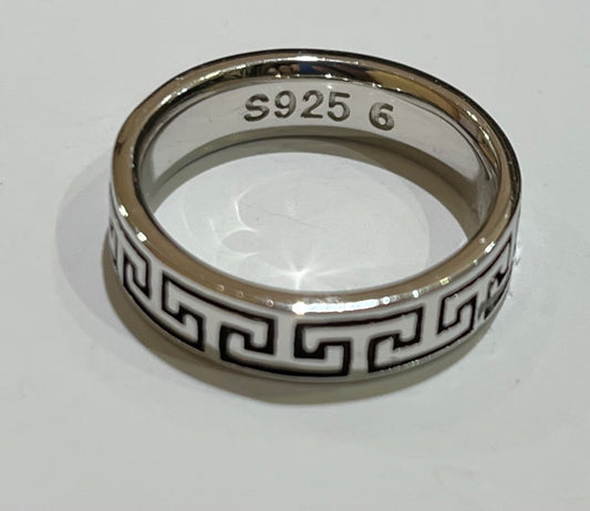 Silver  Wedding Band