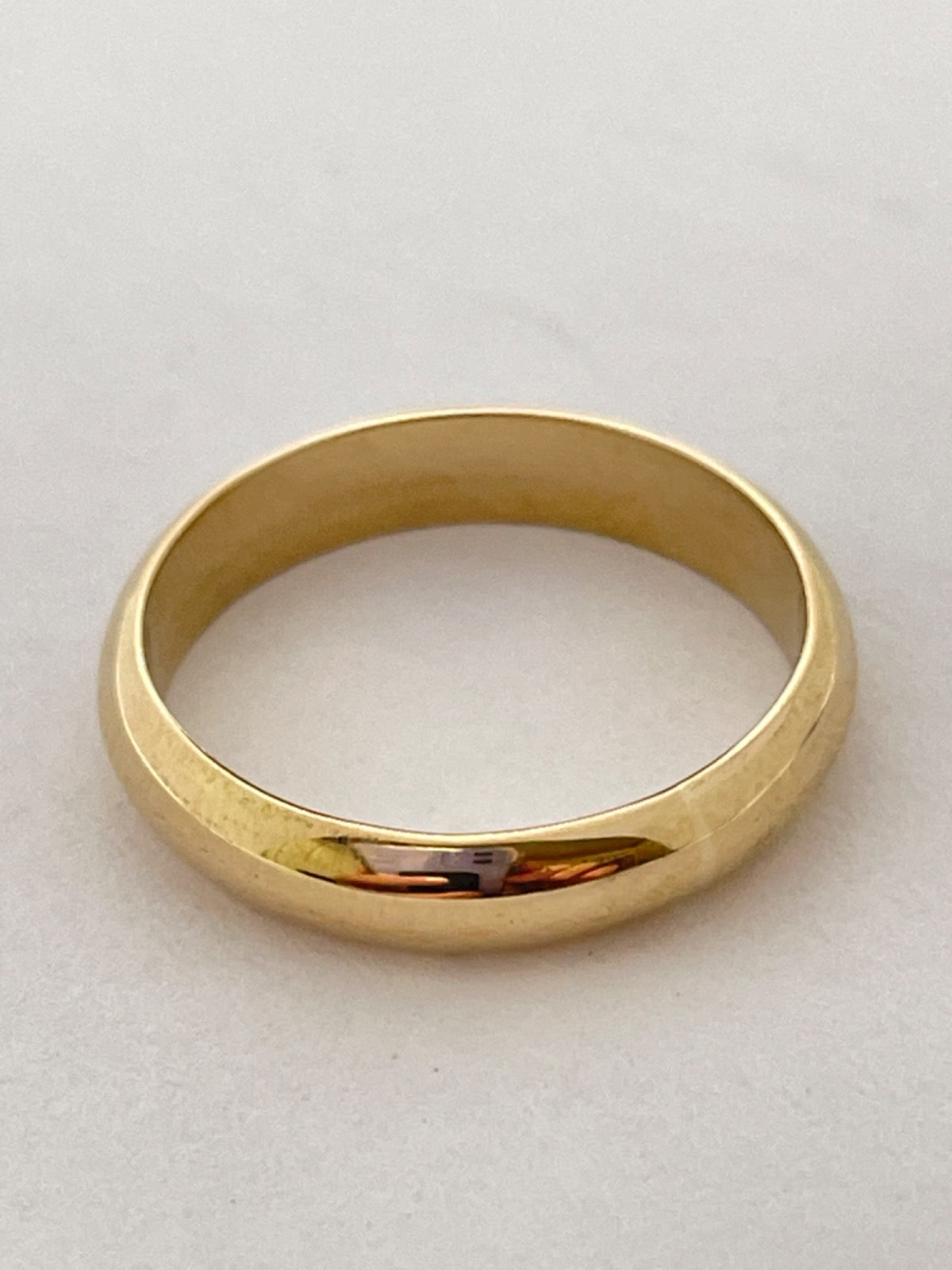 14K Yellow Gold  Wedding Band