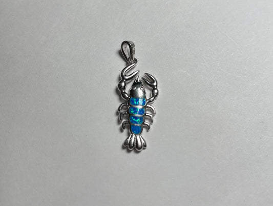 Silver Lobster Pendant