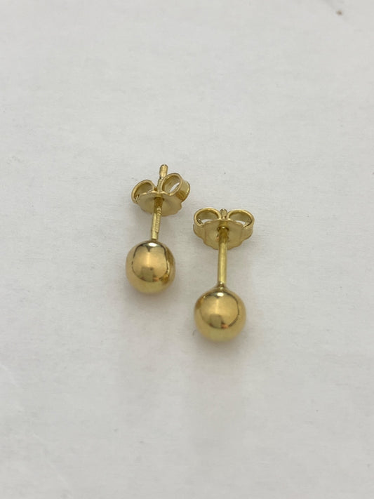 18K Yellow Gold  Earring