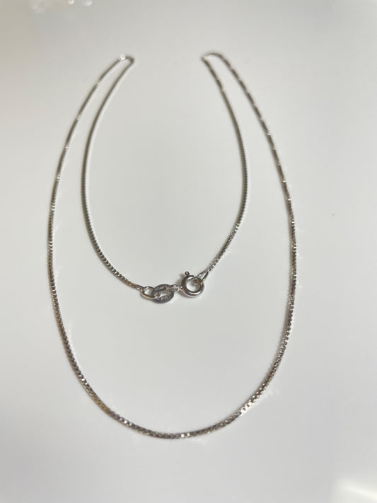 Silver Box Chain