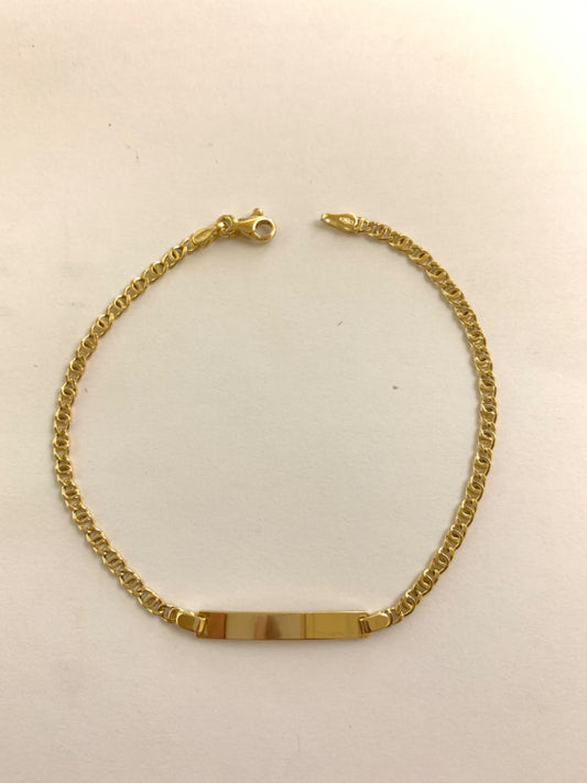 18K Yellow Gold  Baby Bracelet