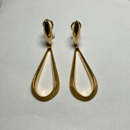 18K Yellow Gold  Earring