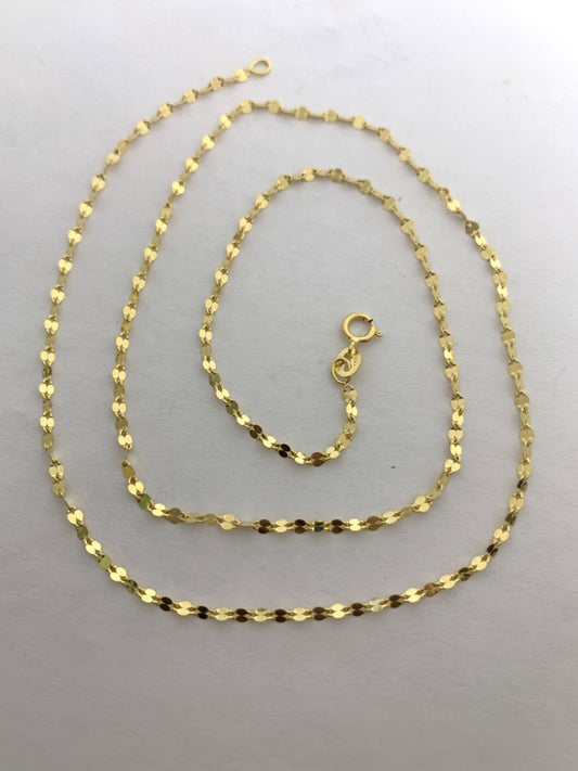 18K Yellow Gold  Chain