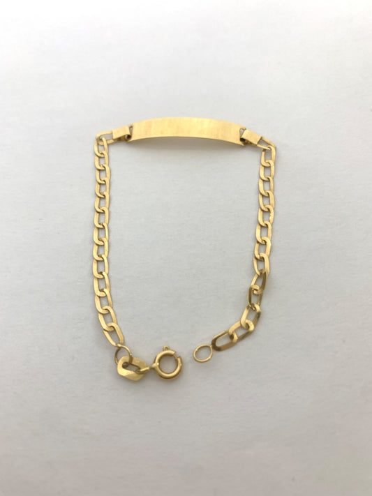 18K Yellow Gold  Baby Bracelet