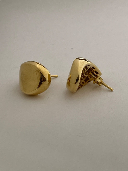 18K Yellow Gold  Earring