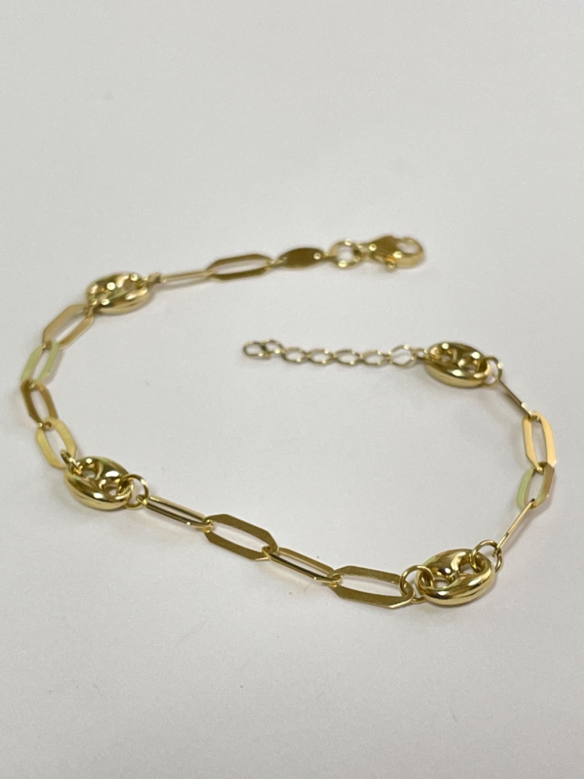 18K Yellow Gold Gucci Link  Bracelet