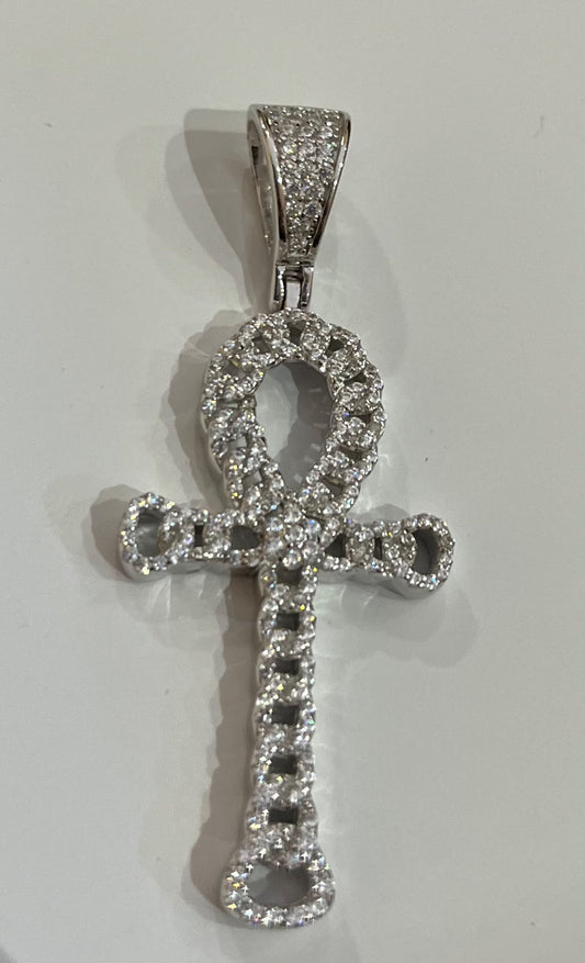 Silver  Pendant with CZ