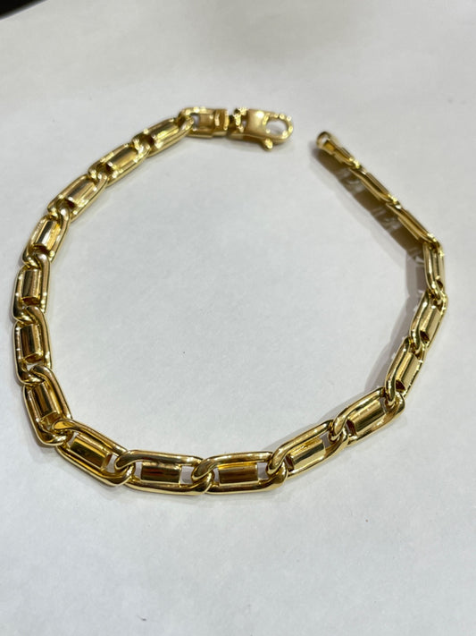 18K Yellow Gold  Men's Bracelet