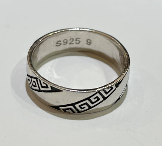 Silver  Wedding Band