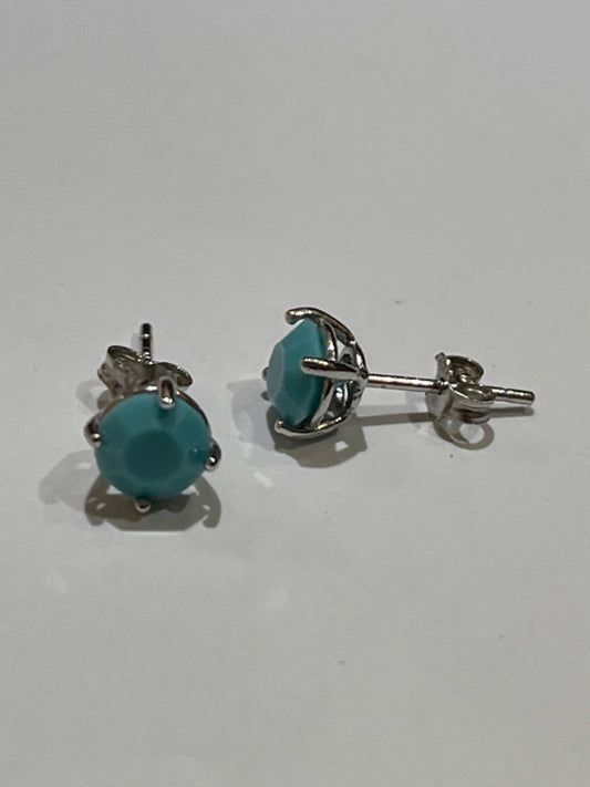 Silver  Earring with Turquoise