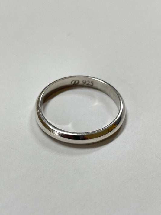 Silver  Wedding Band