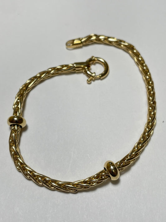 18K Yellow Gold Pandora  Bracelet