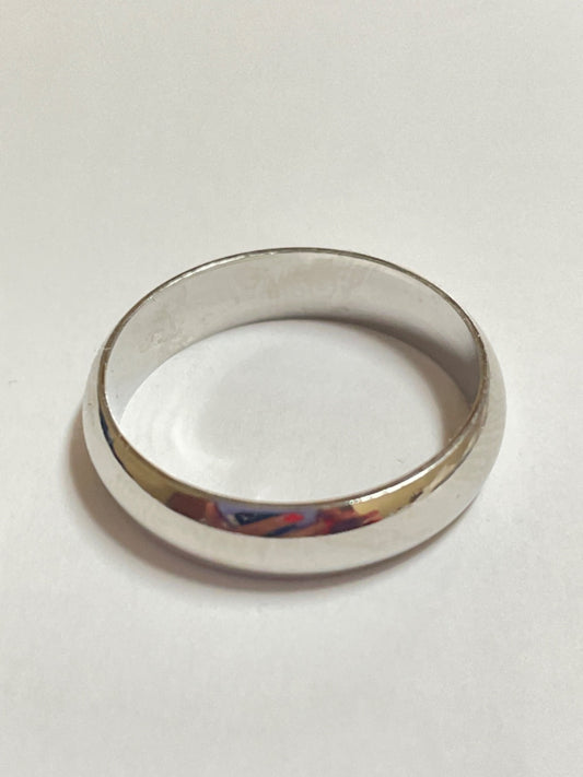 Silver  Wedding Band